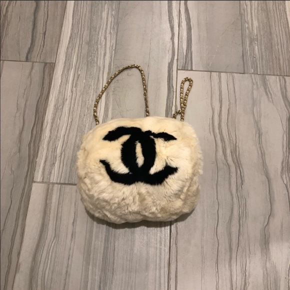 Vintage Chanel. RARE piece! Hand warmer and bag. - Picture 5 of 6